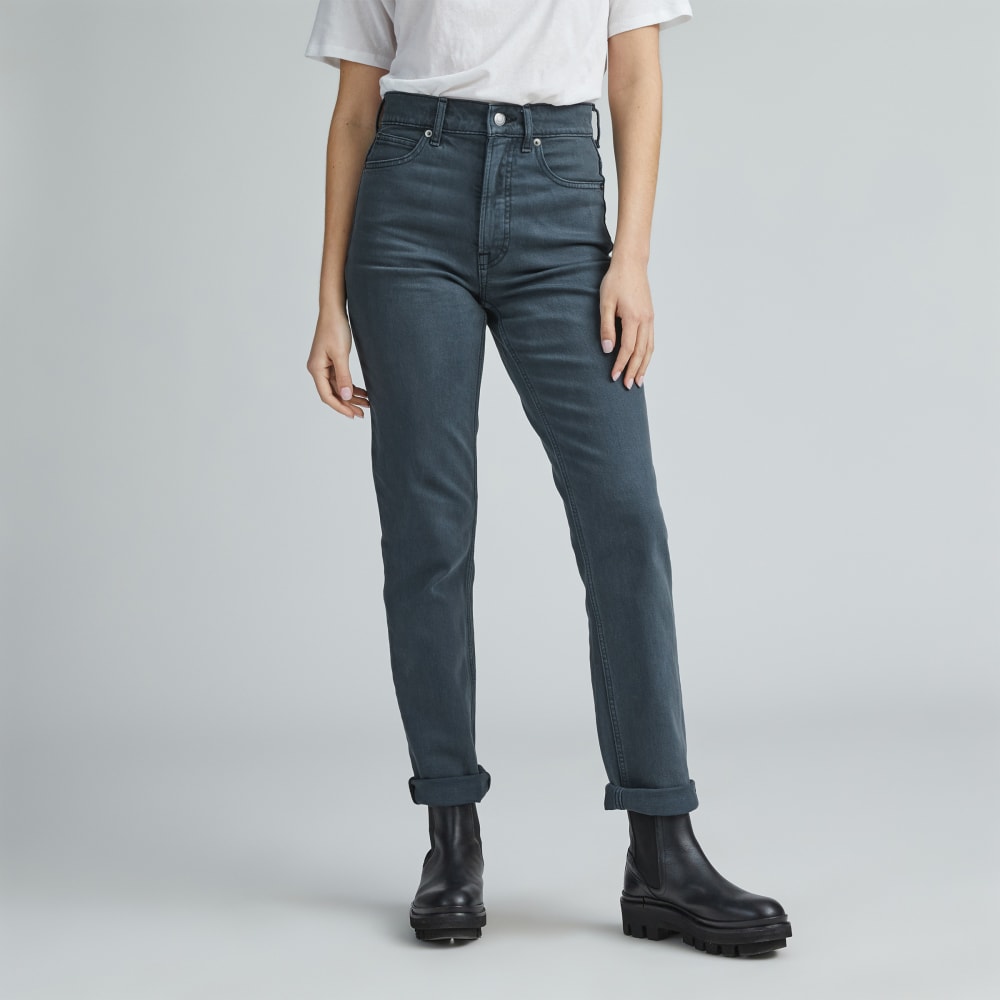 The Way-High® Slim Jean in Ash — front view