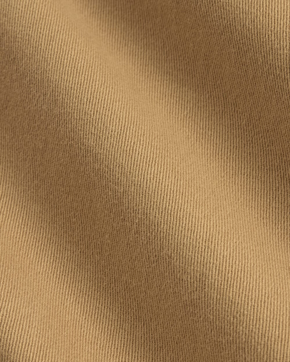 The Utility Barrel Pant in Oak Brown — detail view