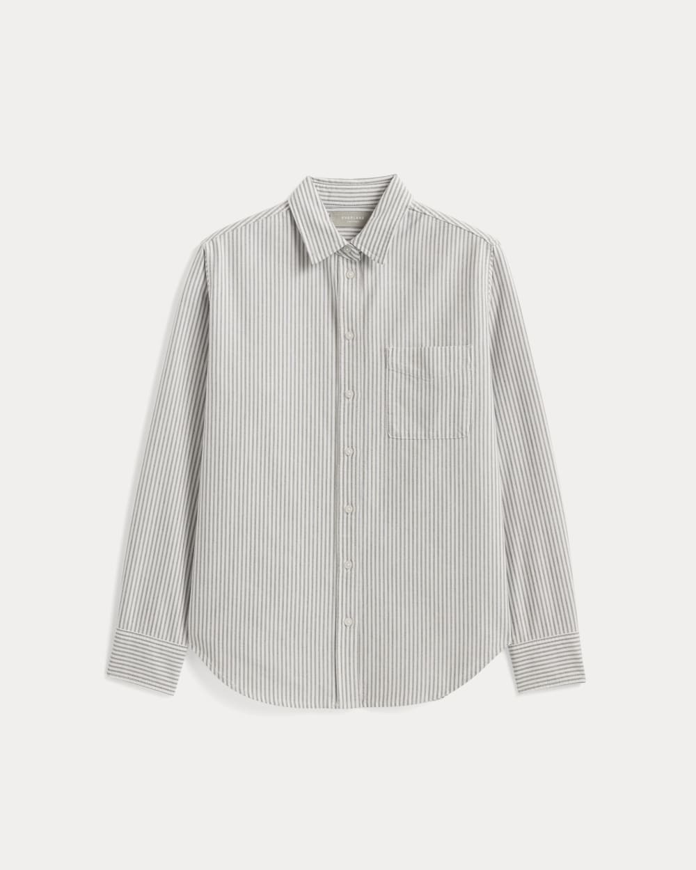 The Must-Have Oxford Shirt in Black / White — alternate view