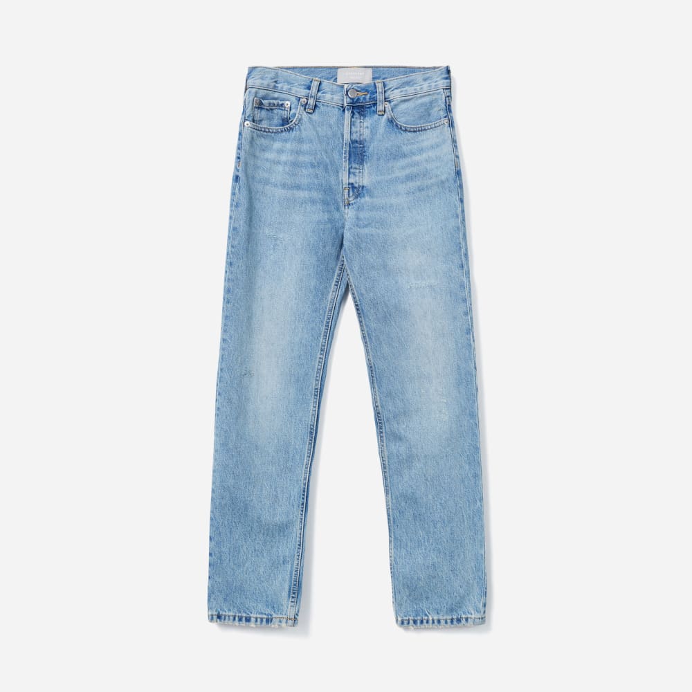 The Rigid Slouch Jean in Broken-In Blue — alternate view
