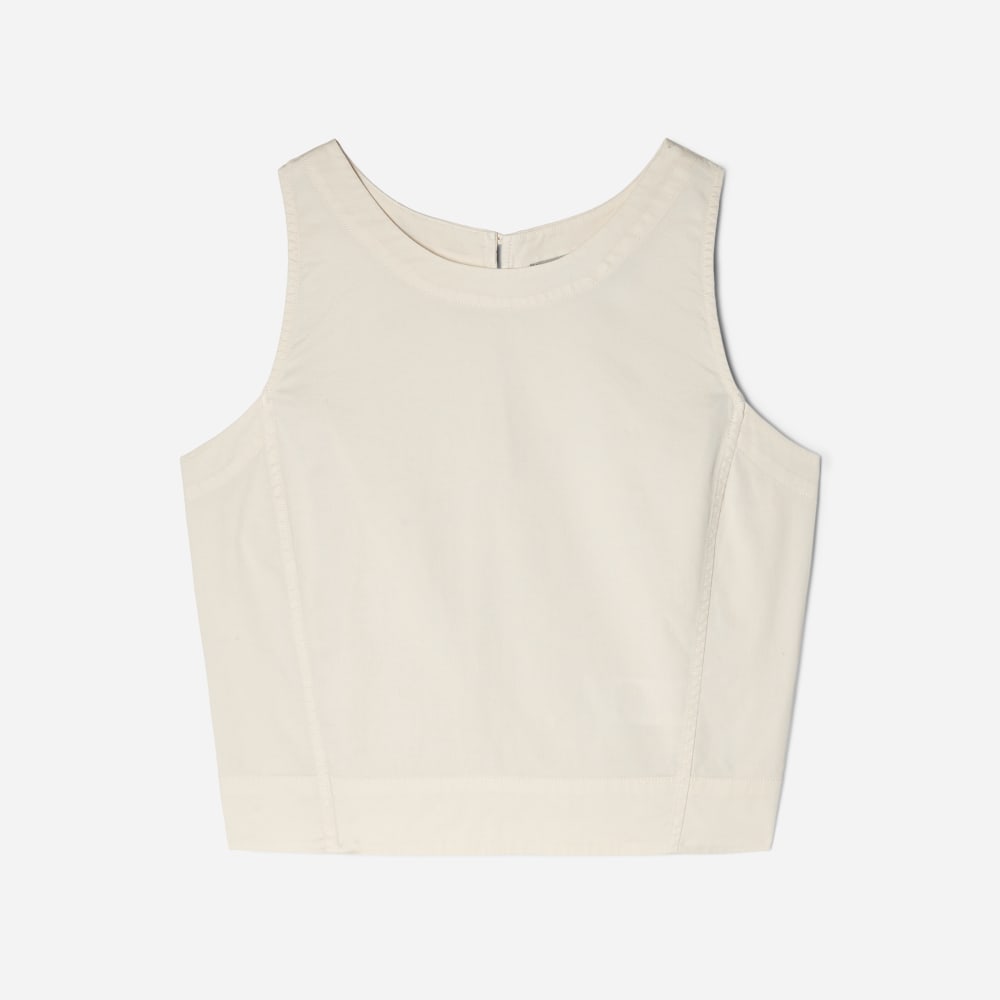 The Easy Shell Top in Canvas — alternate view