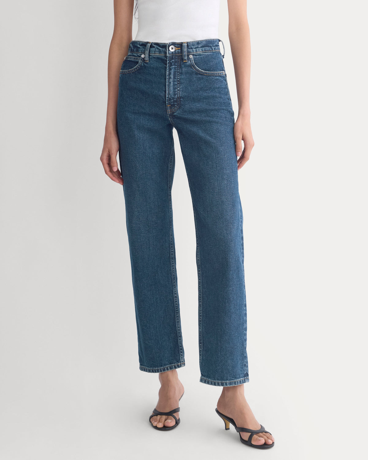 The Way-High® Jean 2.0 in Dark Indigo — detail view