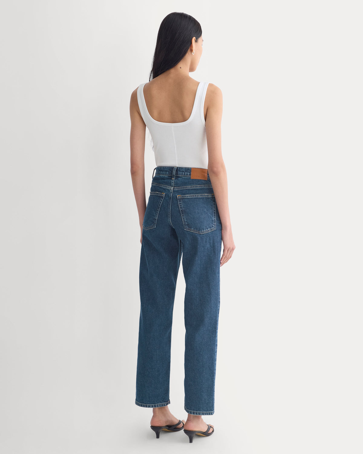 The Way-High® Jean 2.0 in Dark Indigo — detail view