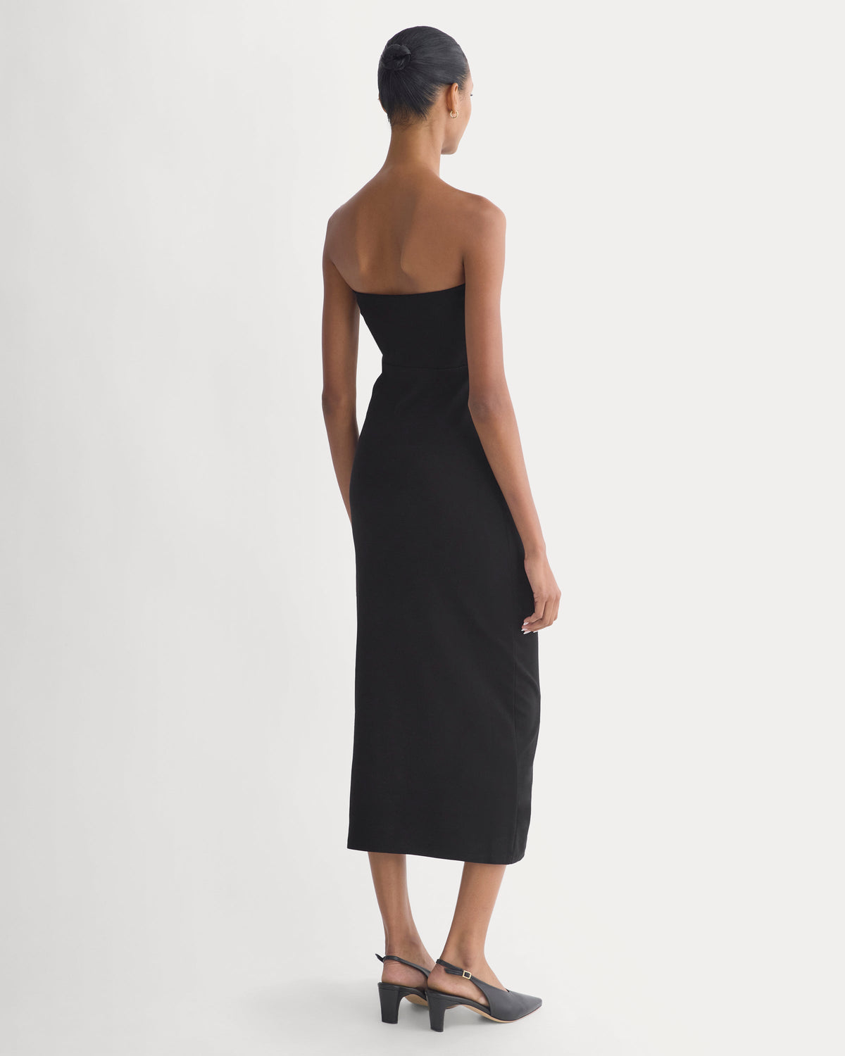 Form Tube Dress in Black — alternate view