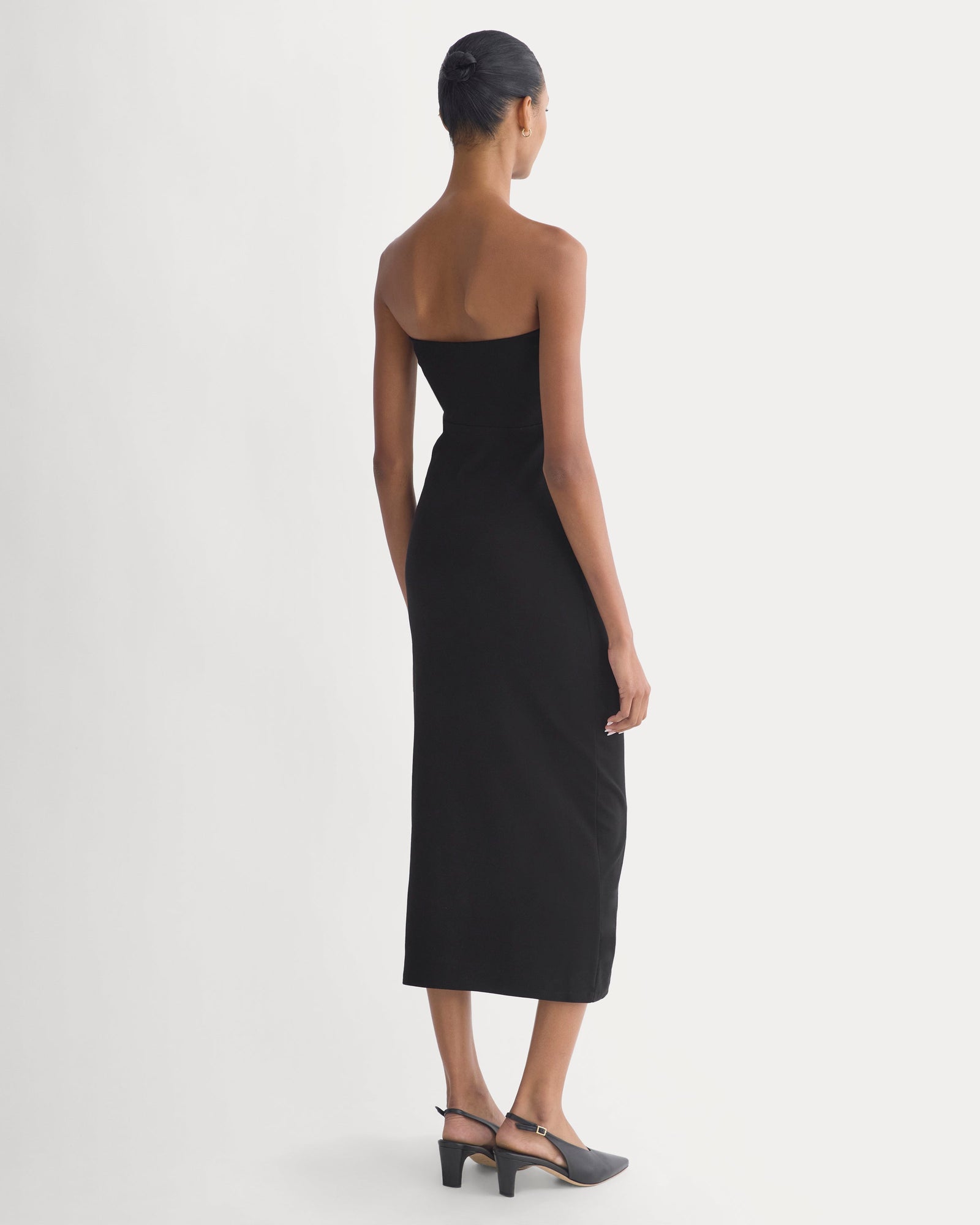 Form Tube Dress in Black — alternate view