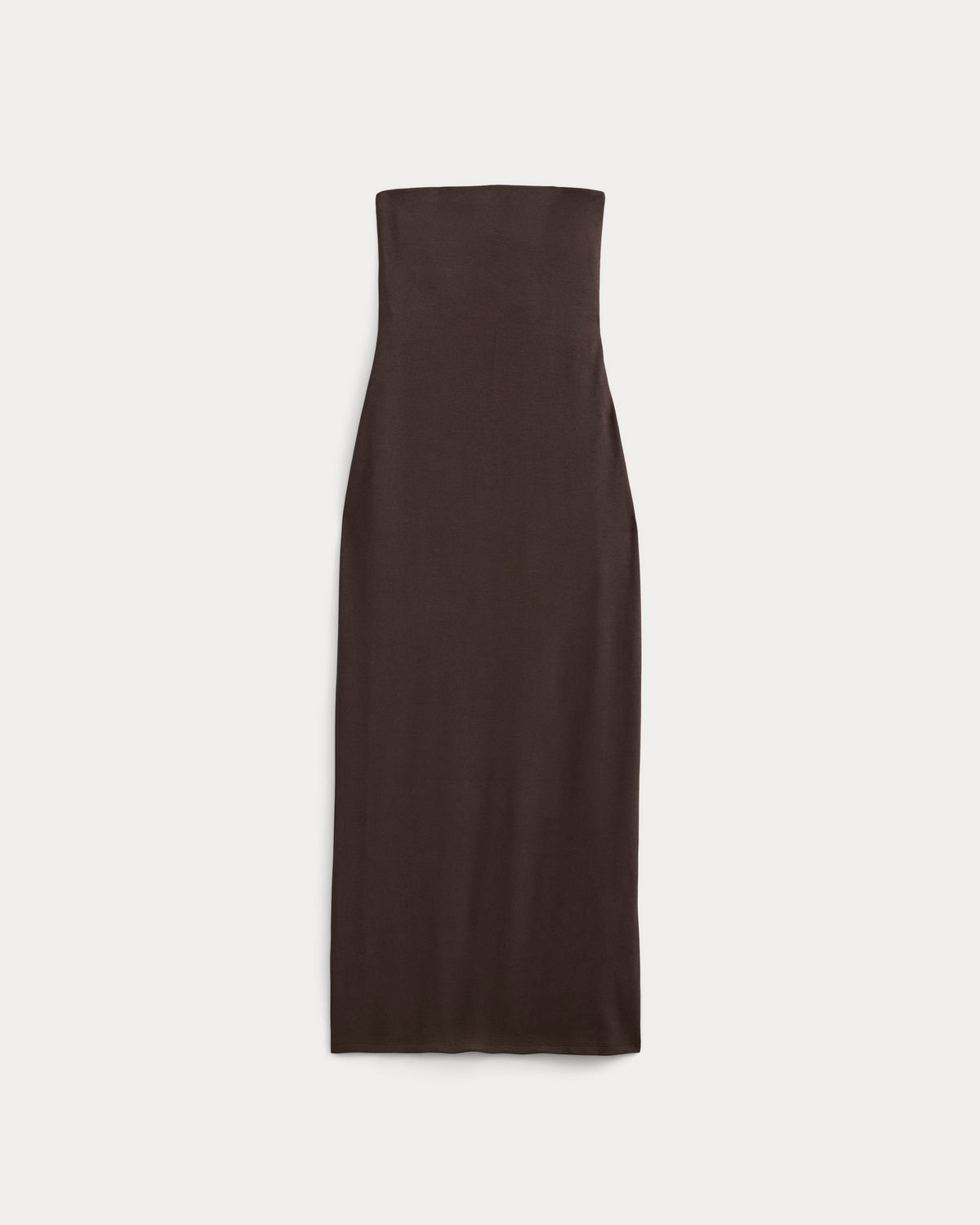 Form Tube Dress in Coffee Bean — alternate view