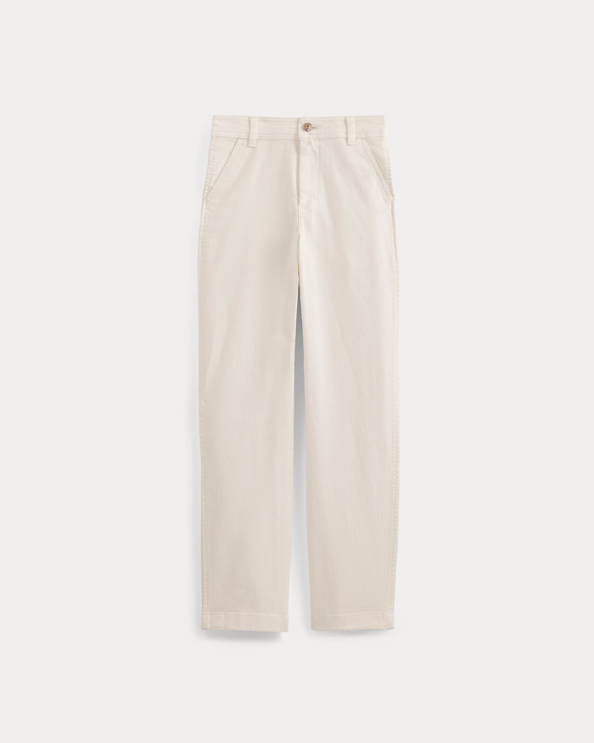 Utility Cigarette Pant in Bone — alternate view