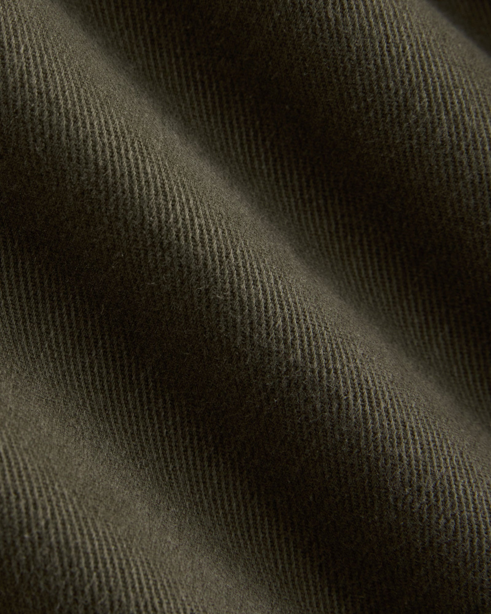 Utility Cigarette Pant in Olive Night — detail view