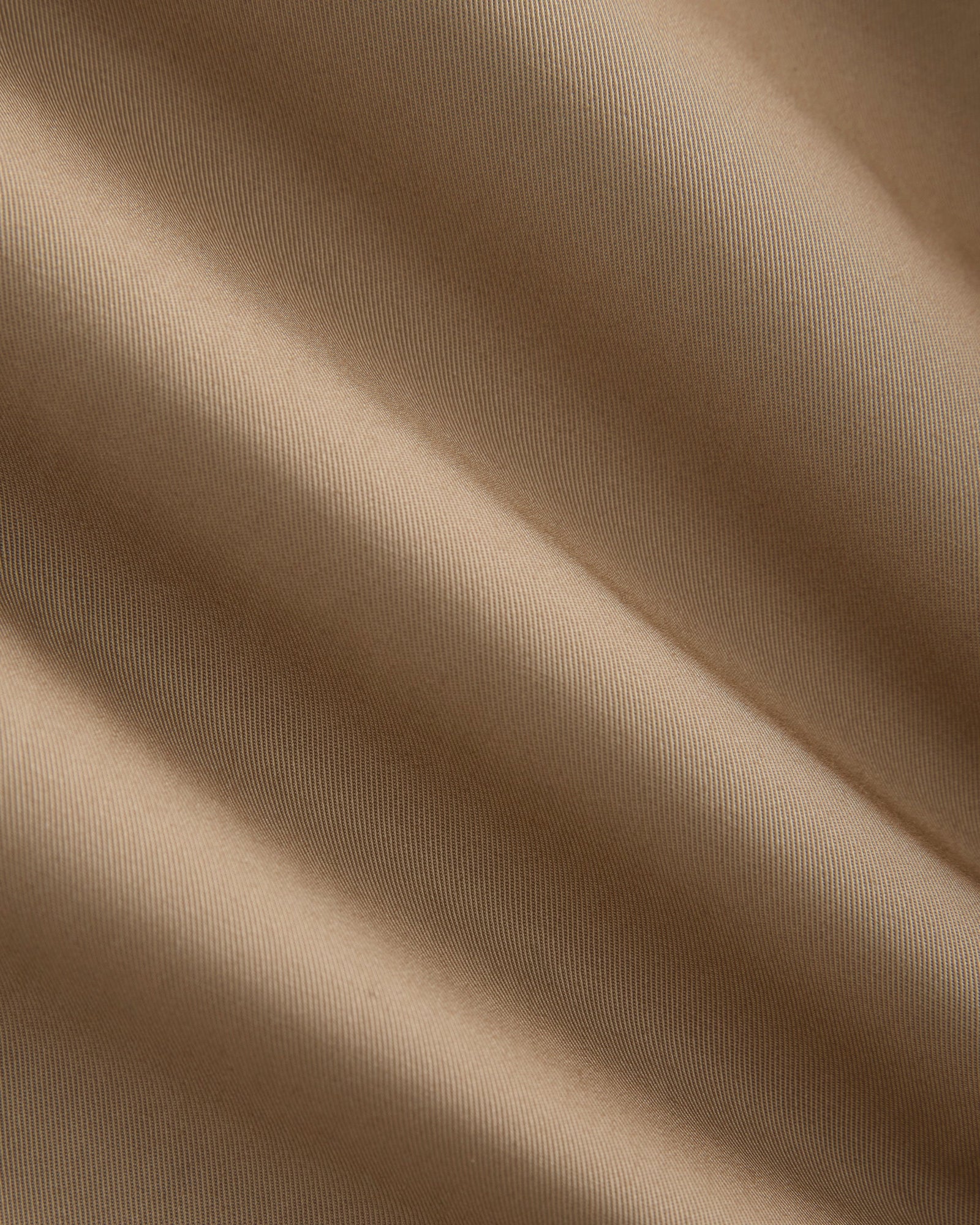 Oversized Mac Coat in Cornstalk — detail view