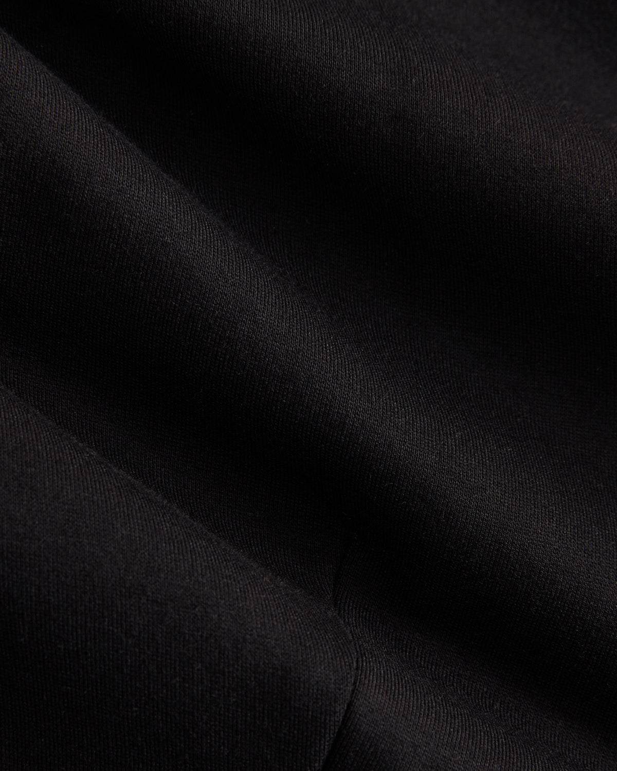 Collarless Ponte Blazer in Black — detail view