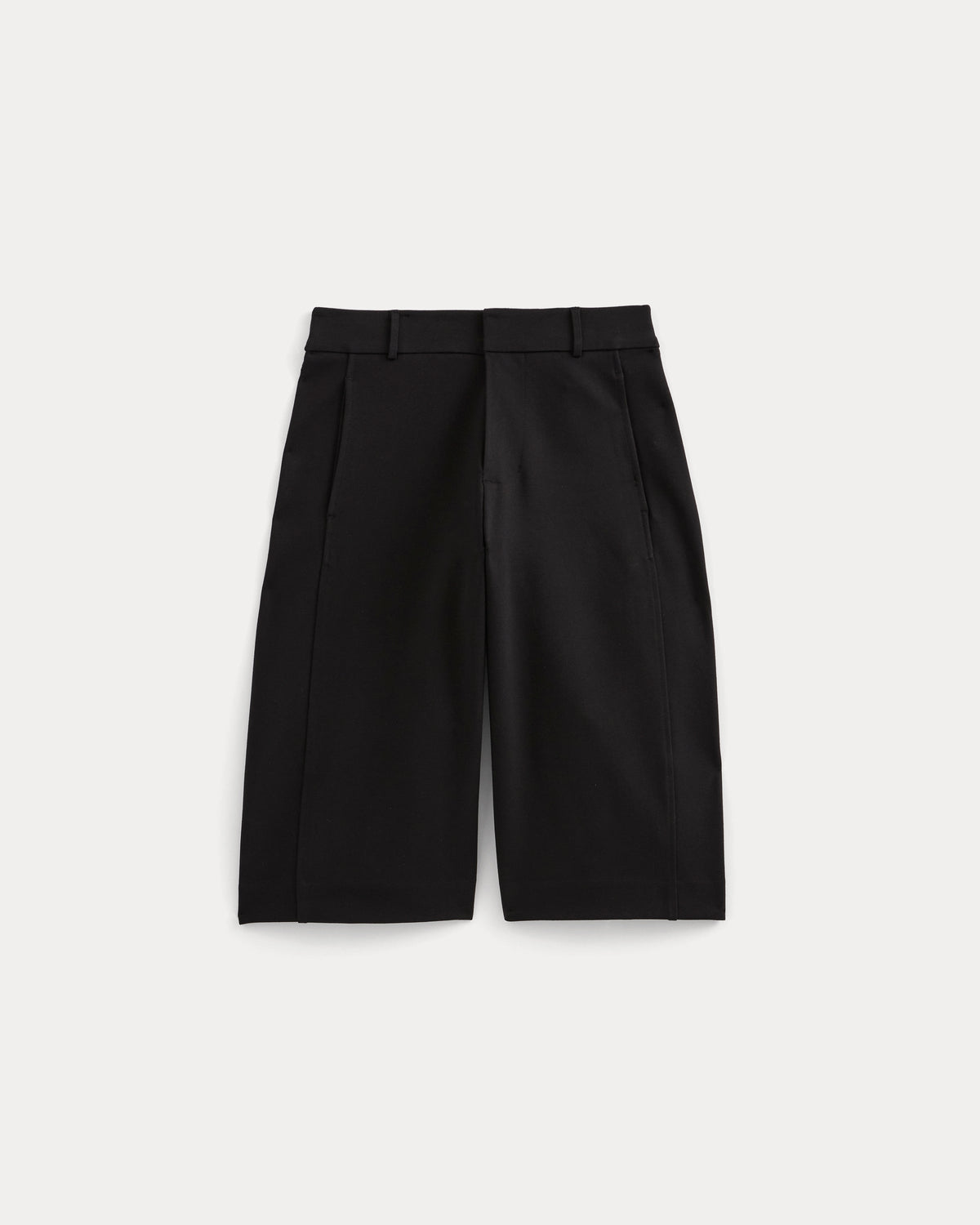 Ponte Bermuda Shorts in Black — alternate view