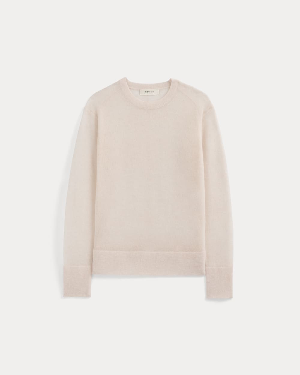 The Air Alpaca™ Relaxed Crew Top in Soft Pink — alternate view