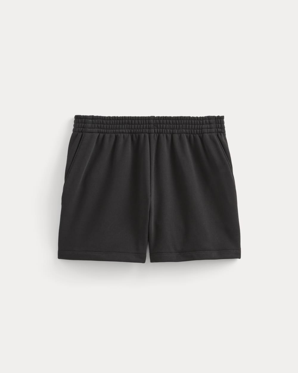 The Off Duty French Terry Short in Black — alternate view