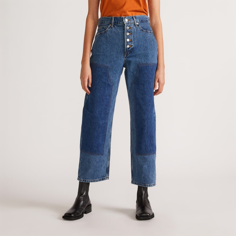 The Painter Jean in Multi Patchwork — front view