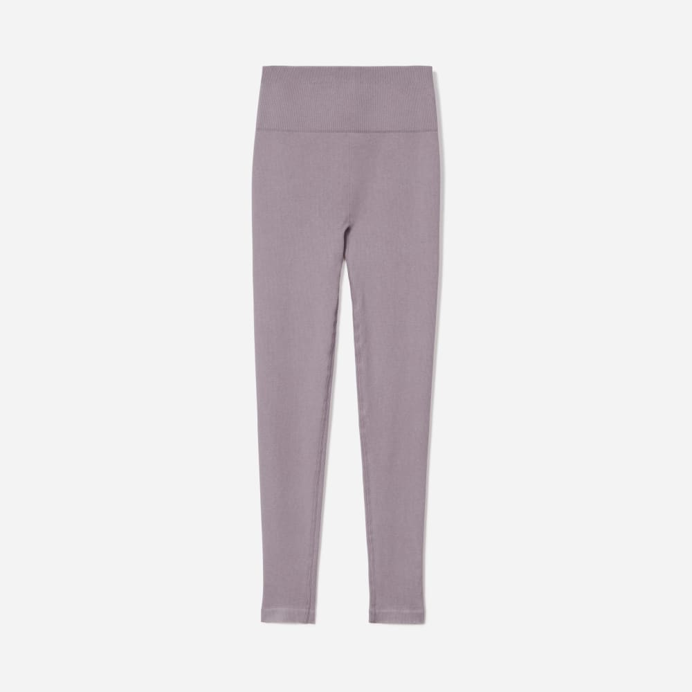 The Seamless Legging in Dusty Lavender — front view