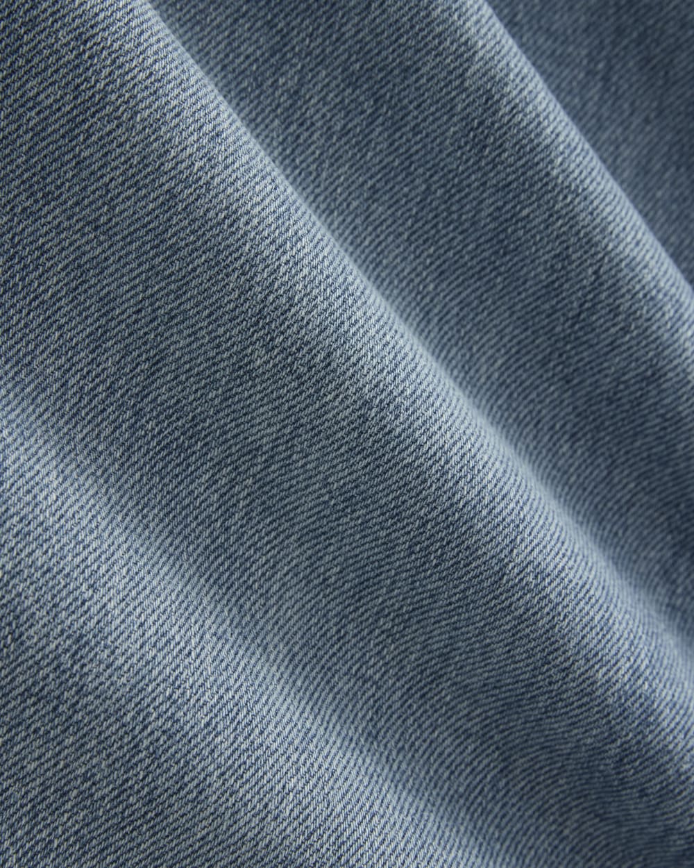 Paneled Wide-Leg Jean in Tungsten Scratch — detail view