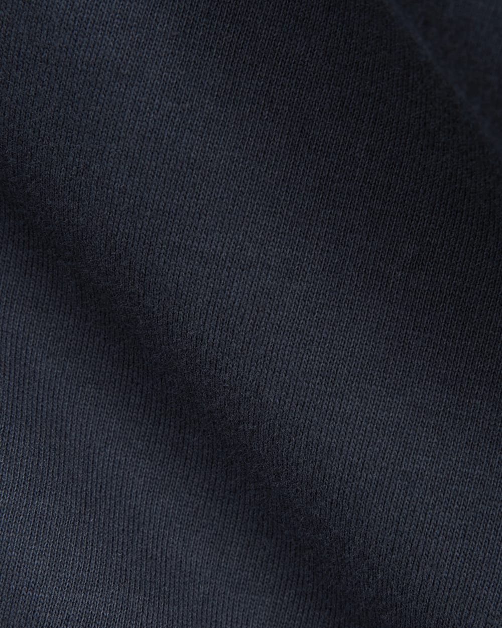 The Off-Duty Barrel Pant in Navy — detail view