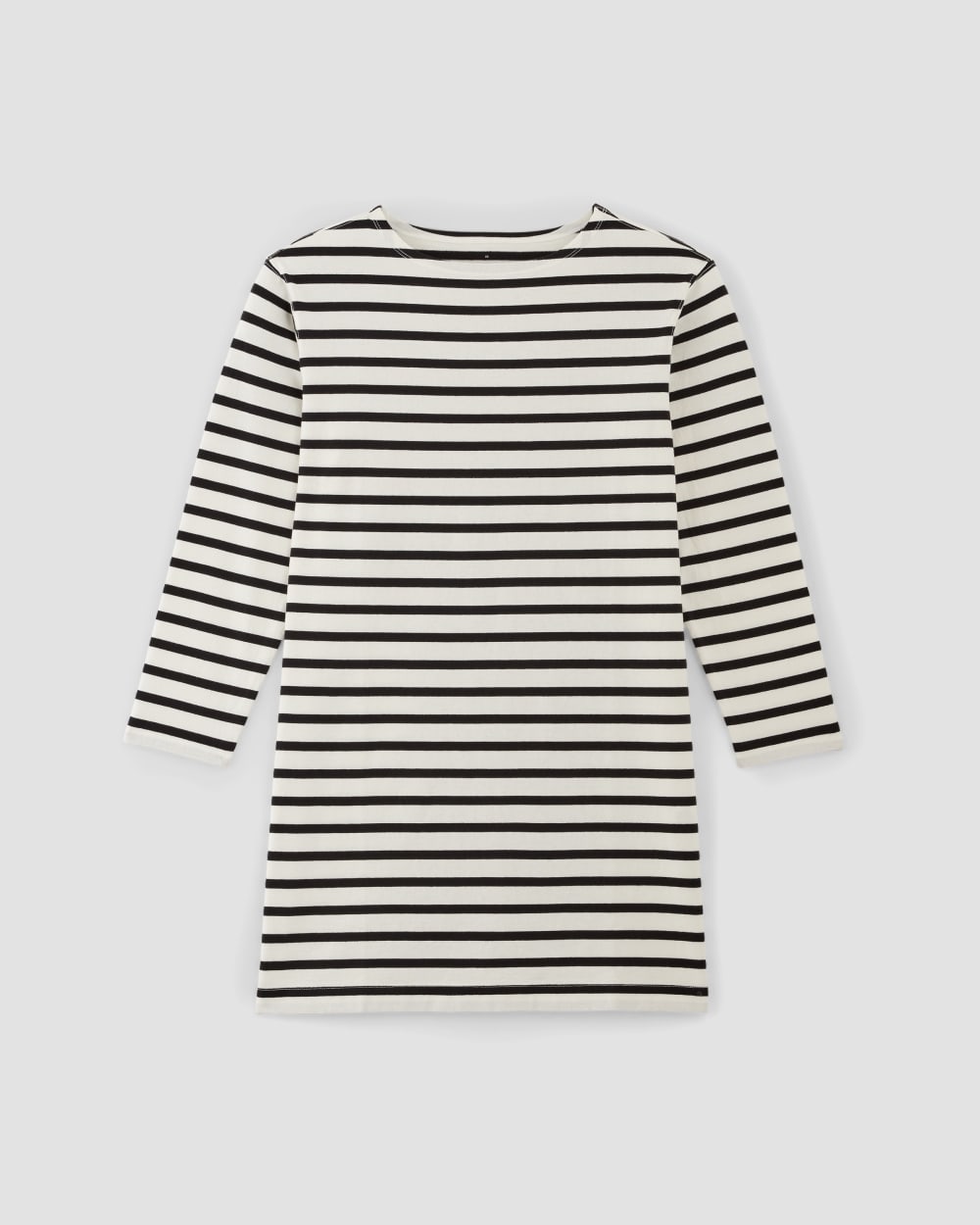 The Mariner Dress in Bone / Black — alternate view