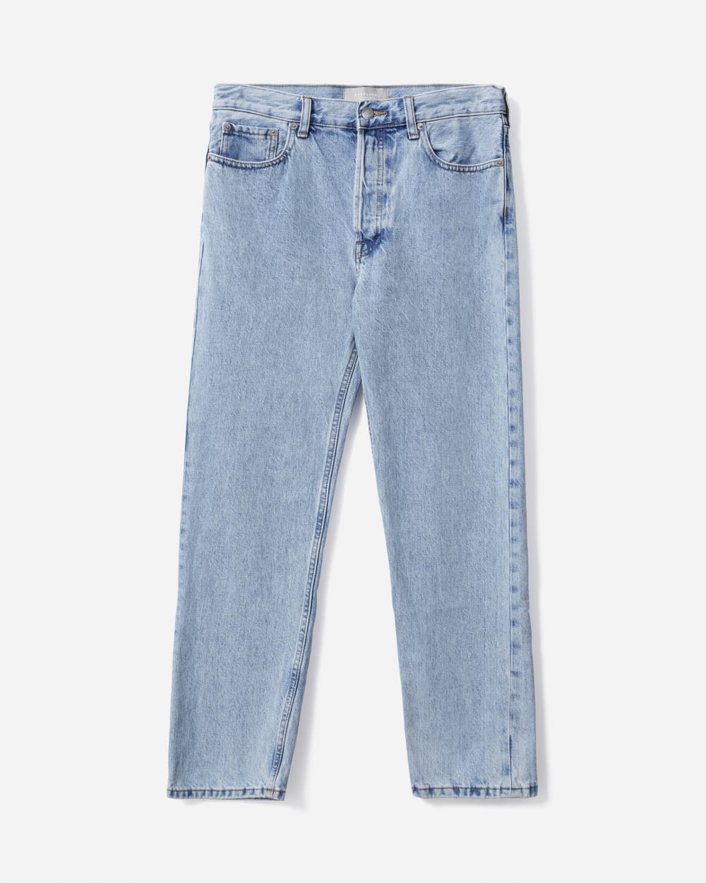 The Rigid Slouch Jean in Vintage Sky Blue — detail view