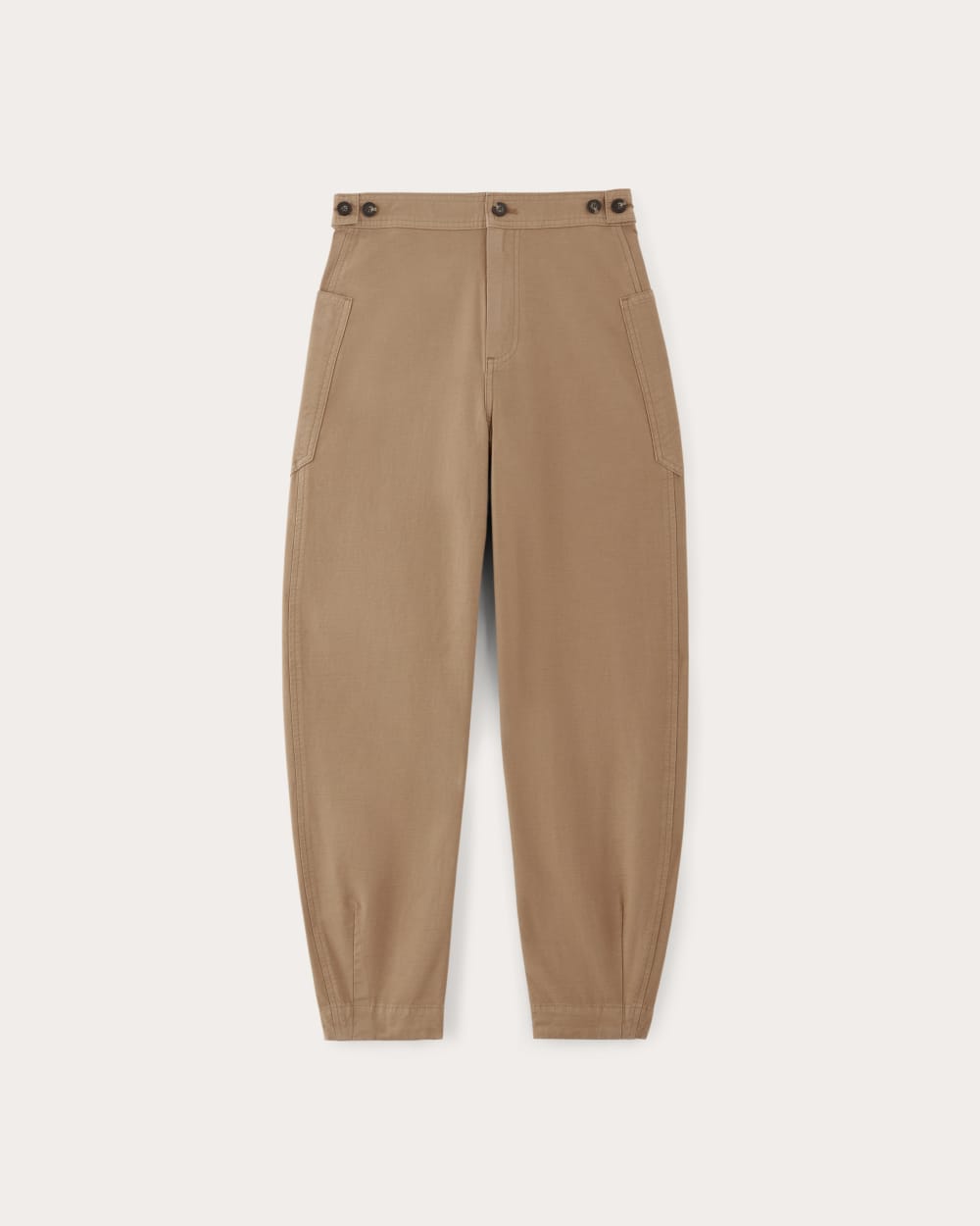 The Fatigue Barrel Pant in Toasted Coconut — alternate view