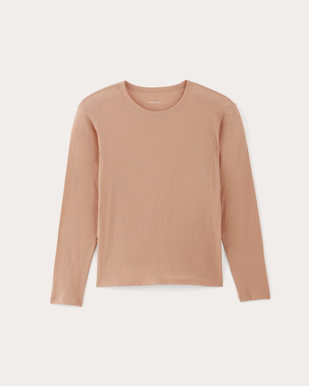 The Air Long-Sleeve Tee in Blush Pink — alternate view