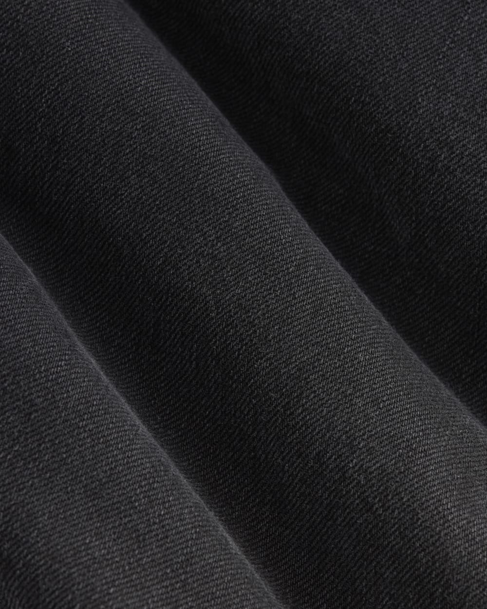 The Low-Key Jean in Washed Black — detail view