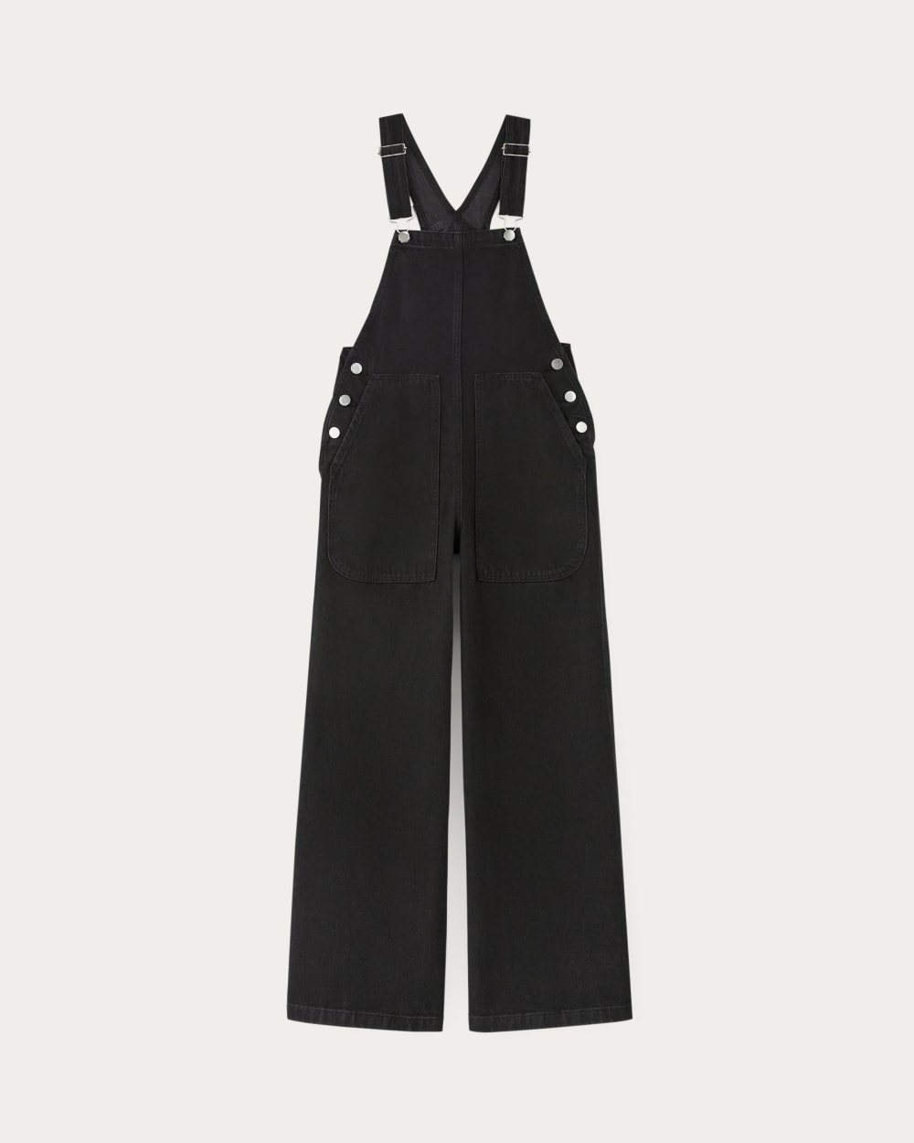 The Gardener Overall in Black — alternate view