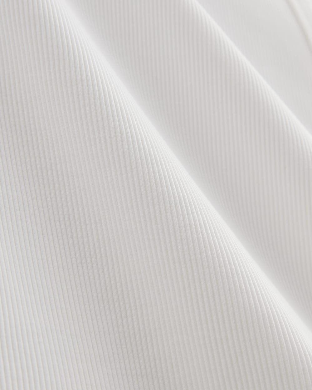 The Selfie Boatneck Tank in White — detail view