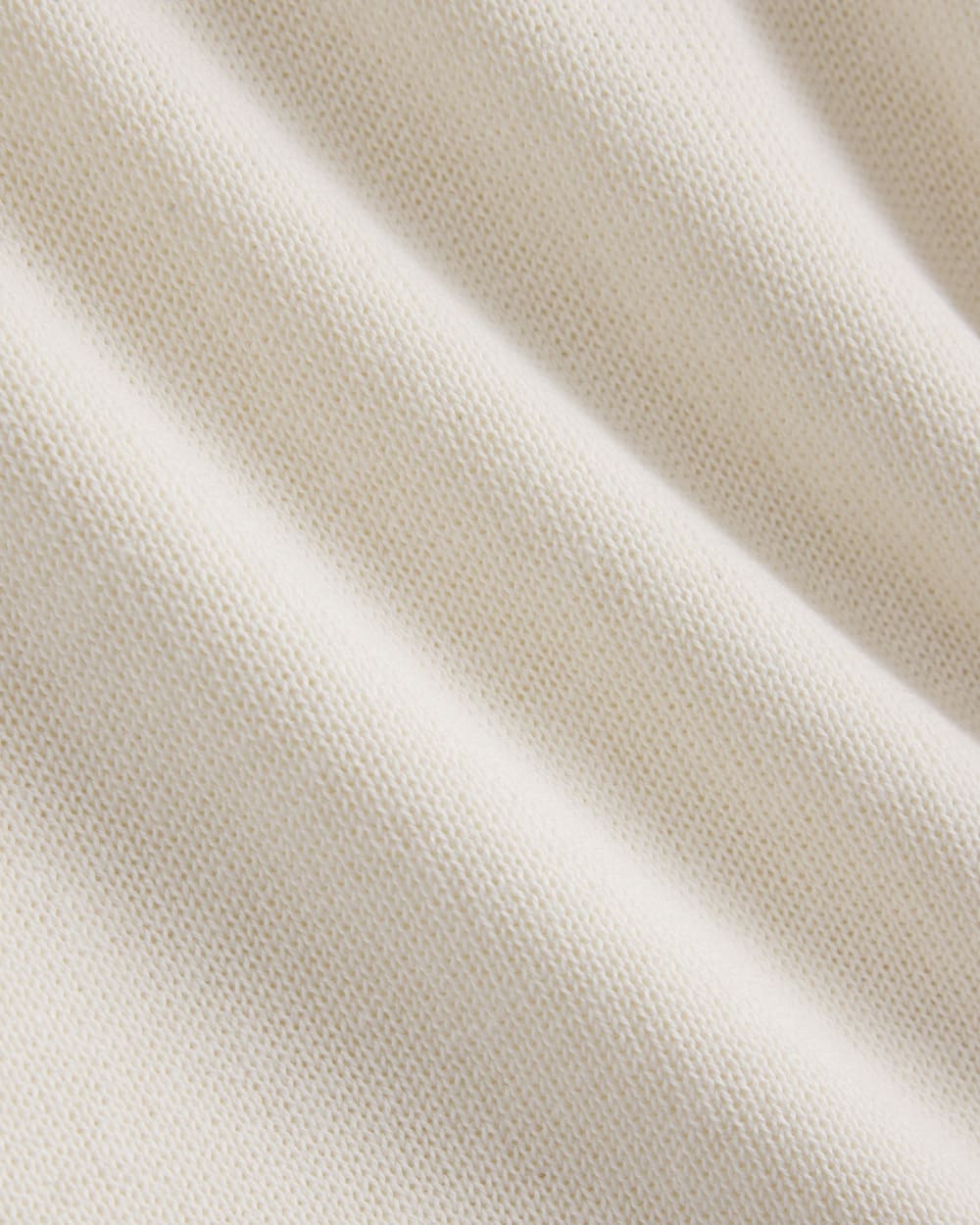 Lace-Knit Maxi Skirt in Bone — detail view