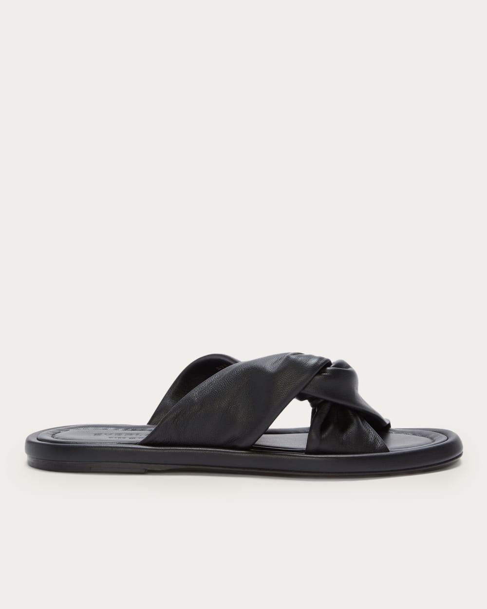 The Day Twist Sandal in Black — alternate view