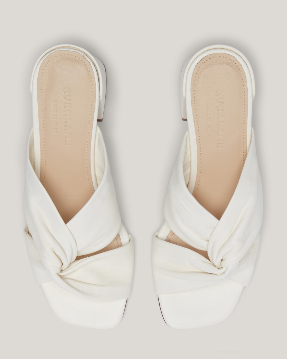 The Day Twist Heel in Canvas — detail view