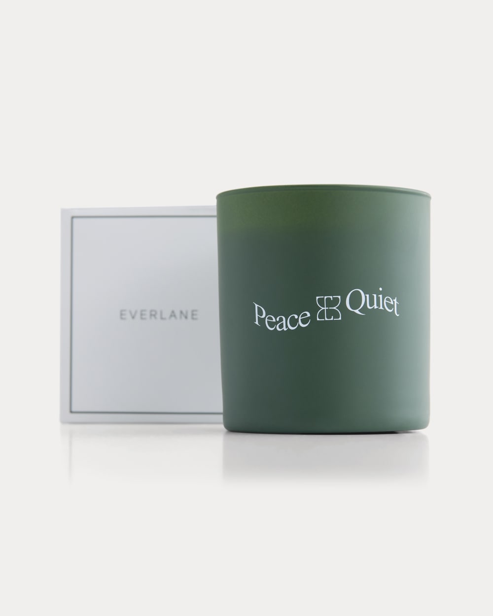 Everlane x Peace & Quiet Candle in Pine — front view
