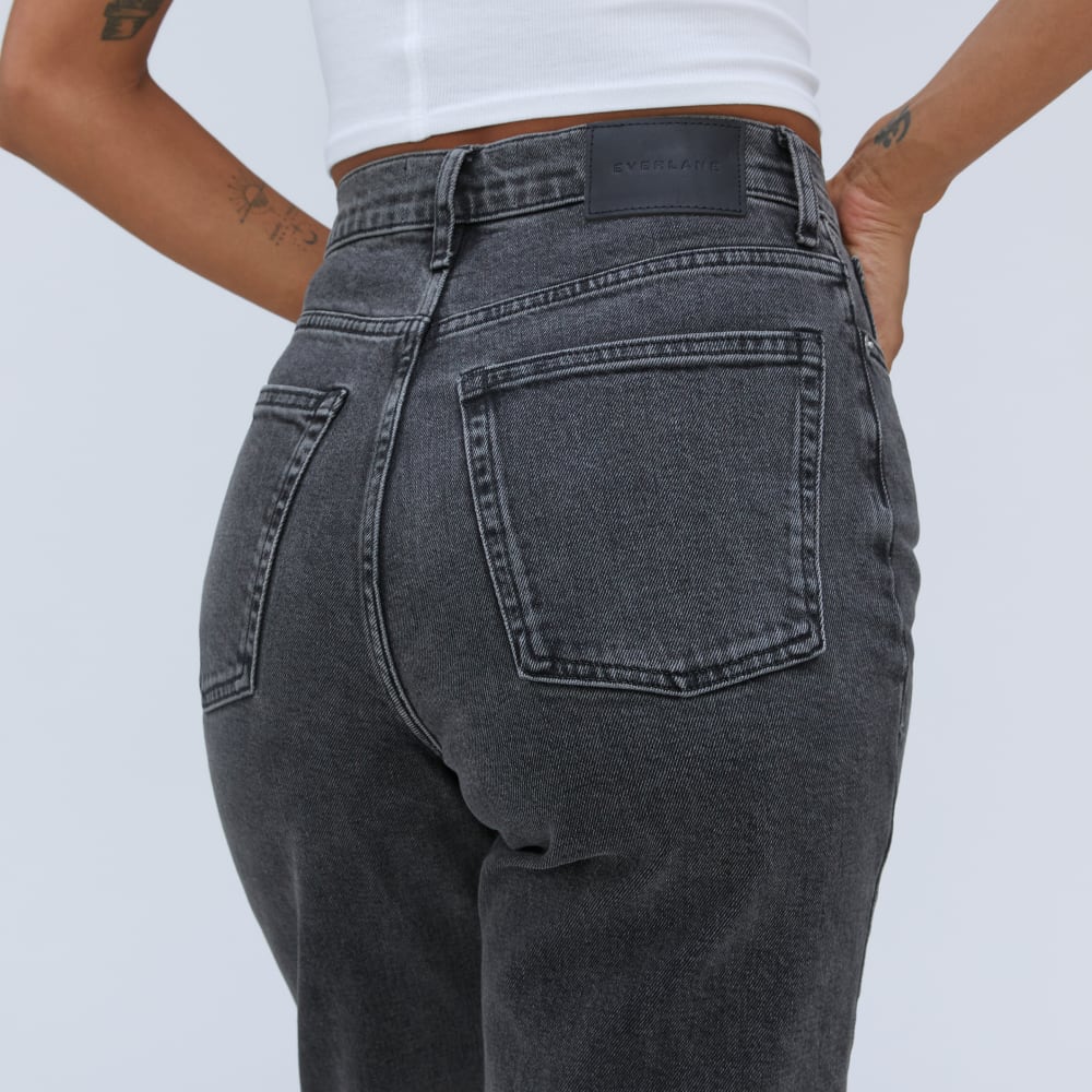The Way-High® Jean in Washed Black — detail view