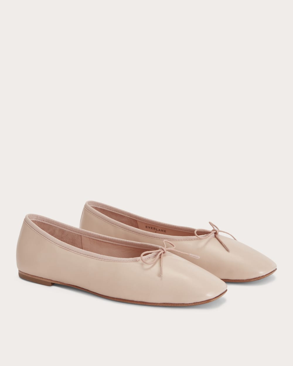 The Day Ballet Flat in Pale Pink — detail view