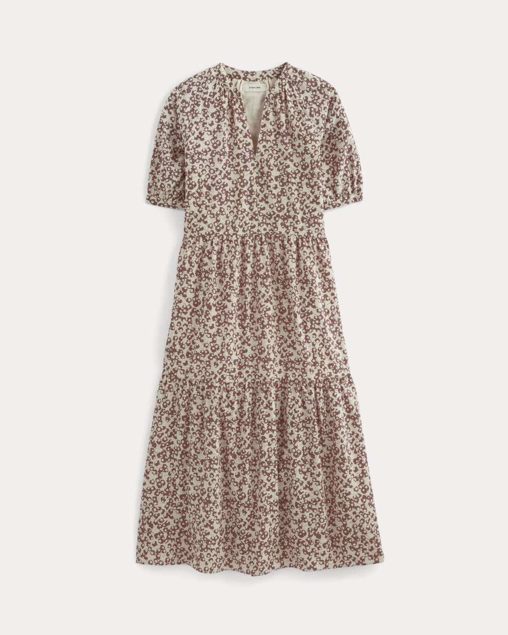 The Farmers Market Dress in Natural / Rose Dusk Floral — alternate view