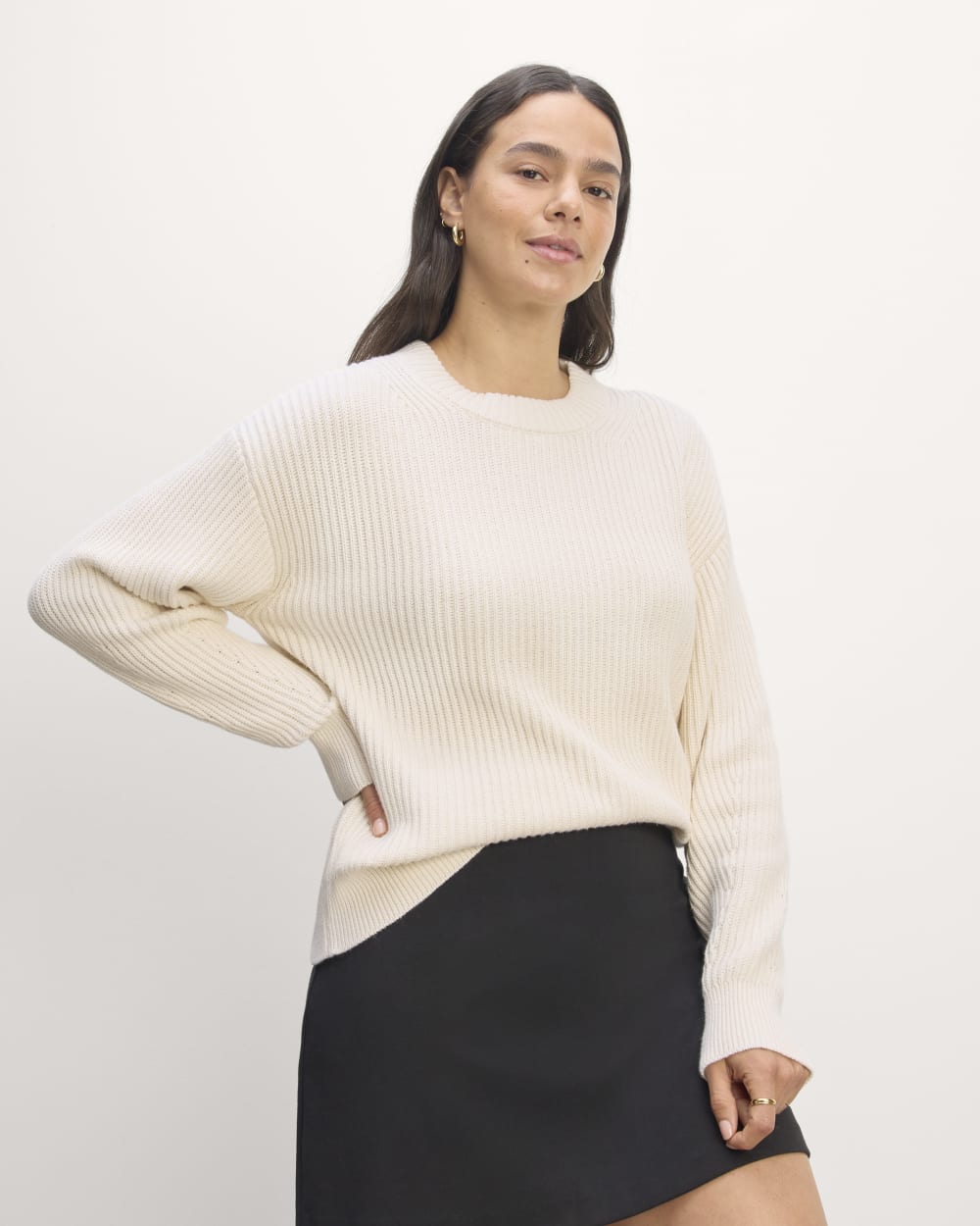 The Cocoon Crew in Everyday Cotton in Canvas — front view