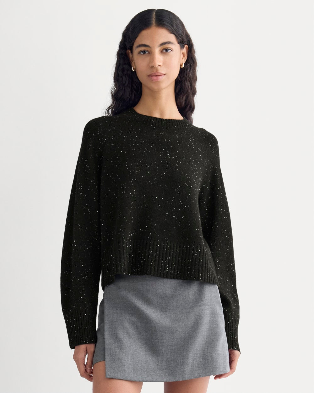 The Boxy Crew in Cashmere in Tinder Donegal — front view
