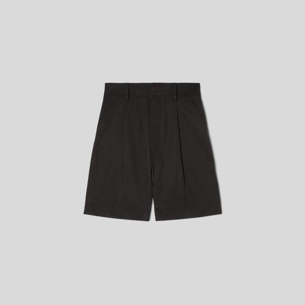 The Draper Short in Buttersmooth in Black — alternate view