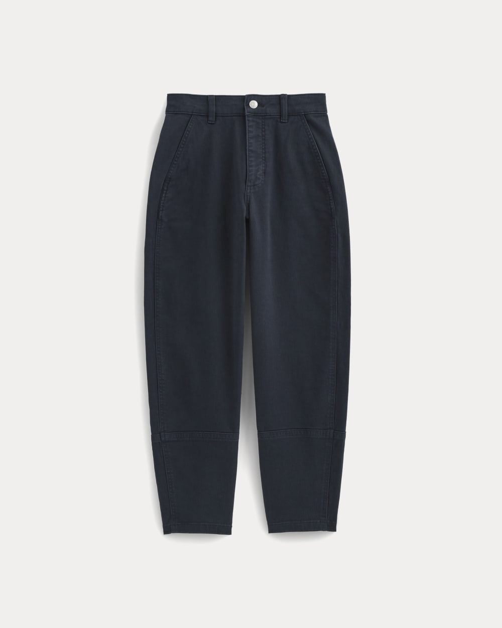 The Utility Barrel Pant in Navy — alternate view