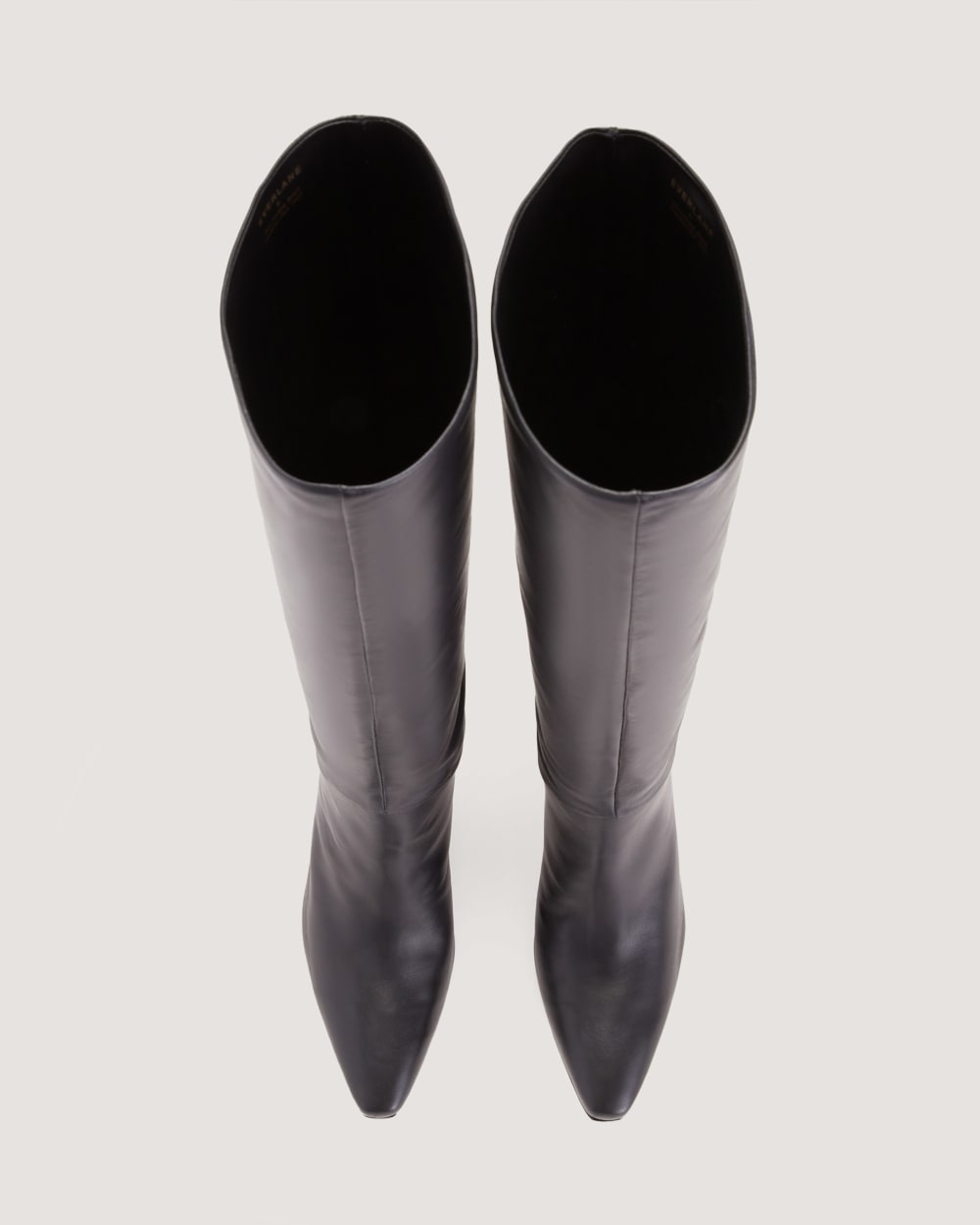 The Banana Boot in Black — detail view