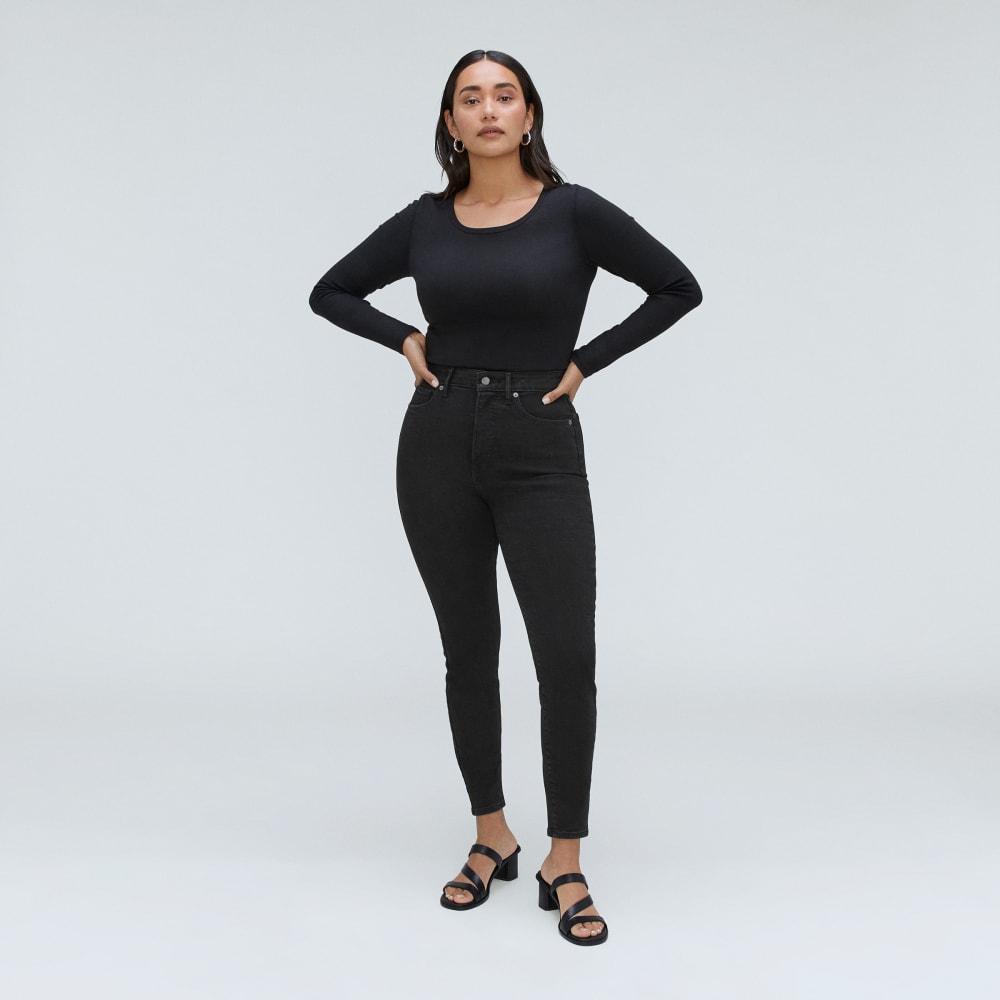 The Way-High® Hourglass Skinny Jean in Ash — front view