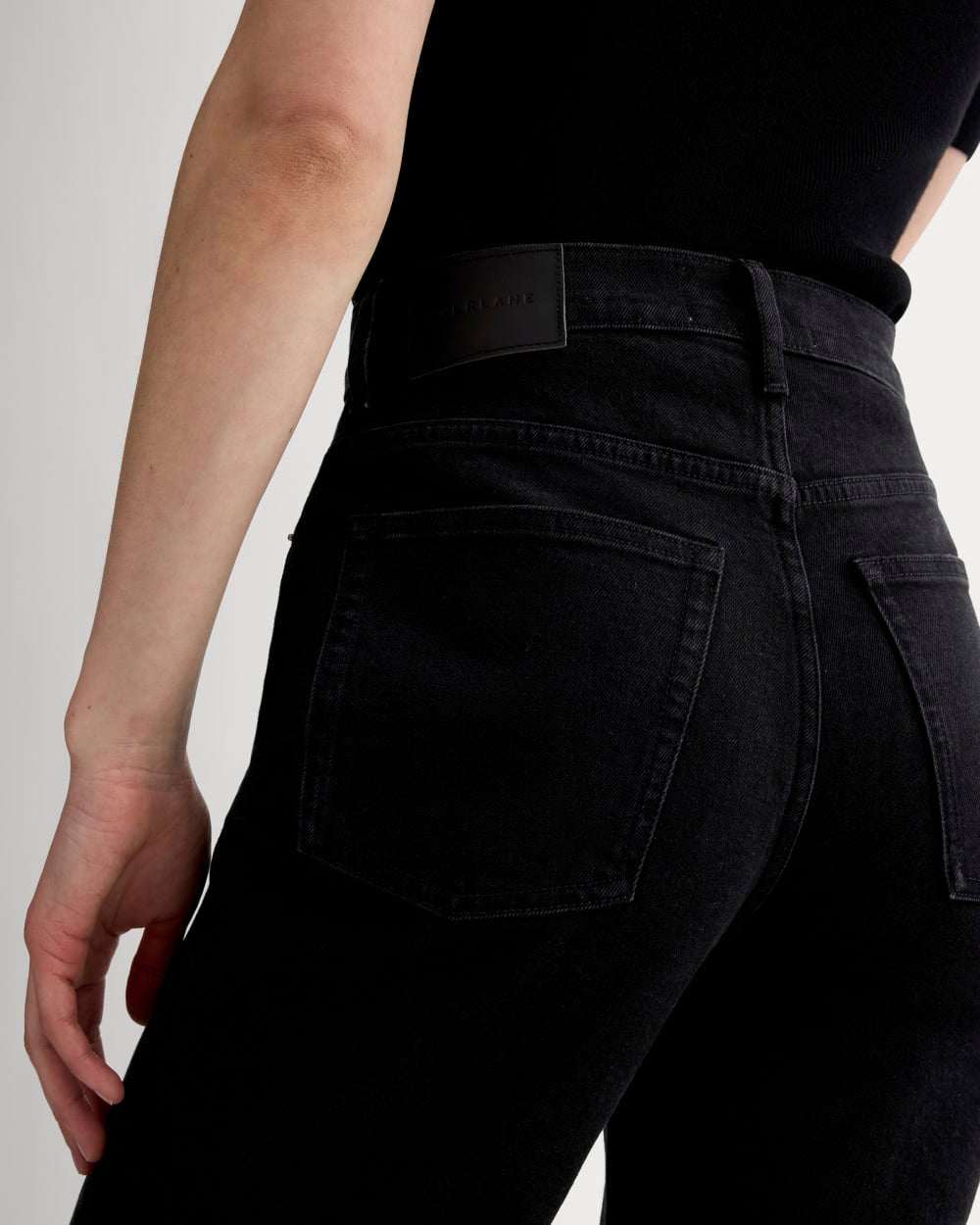 The Way-High® Jean in Coal — detail view