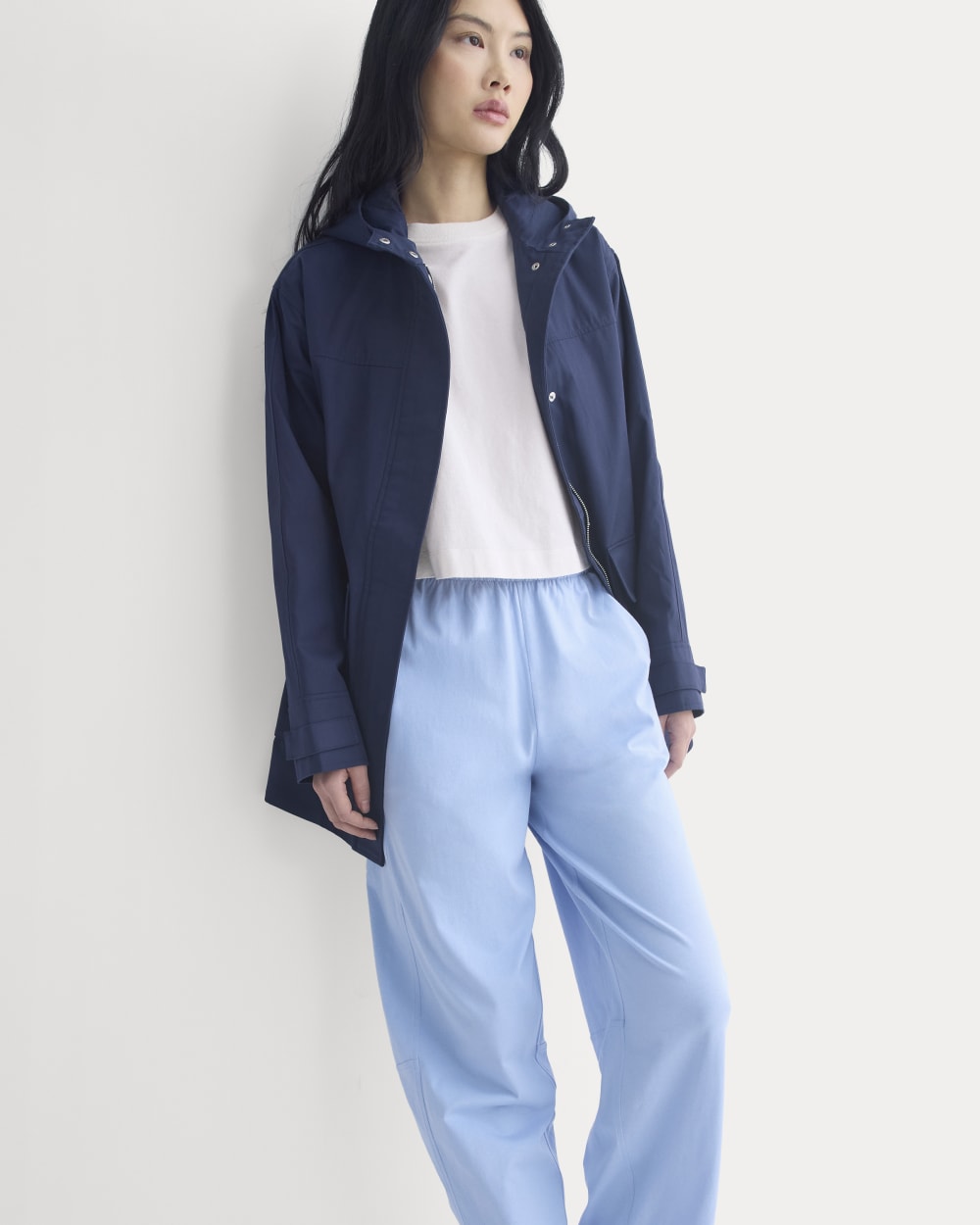 Weekend Track Pant in Open Air Blue — detail view