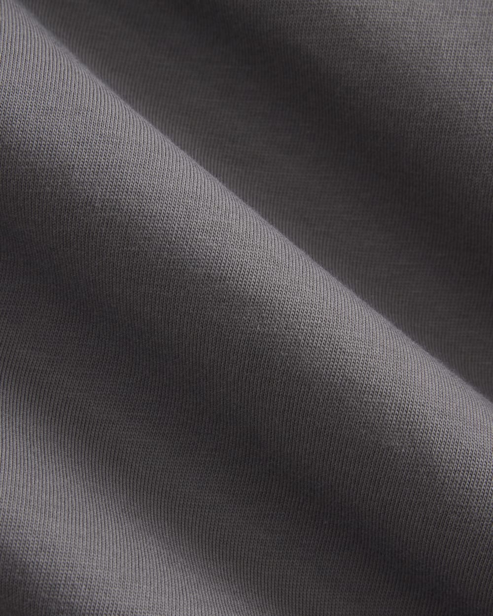 Weekend Track Pant in Charcoal Grey — detail view