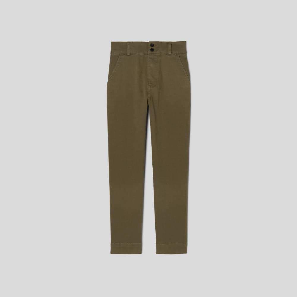 The Organic Straight-Leg Pant in Beech — alternate view