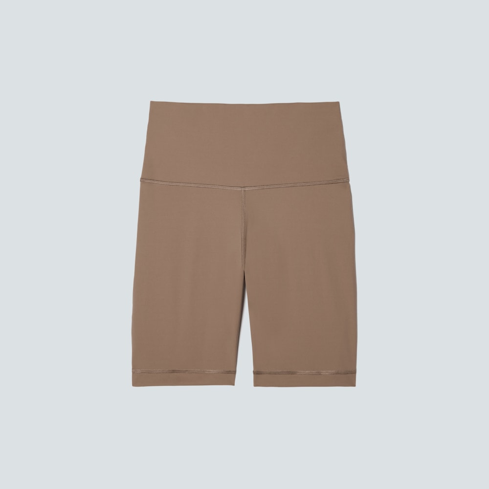 The Perform Bike Short in Cocoa — alternate view