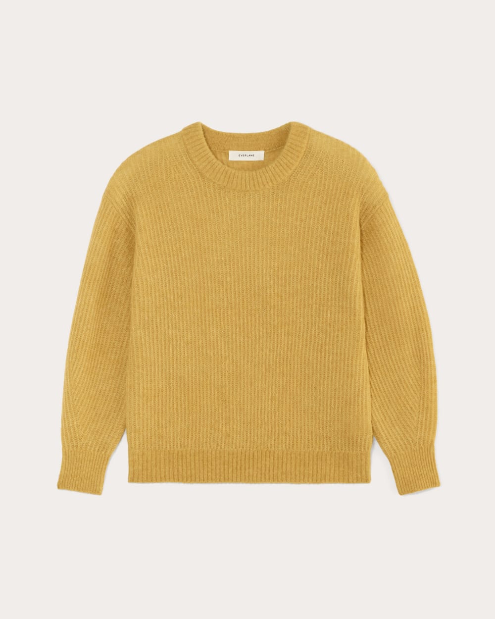 The Cocoon Crew in Alpaca in Golden Yellow — alternate view