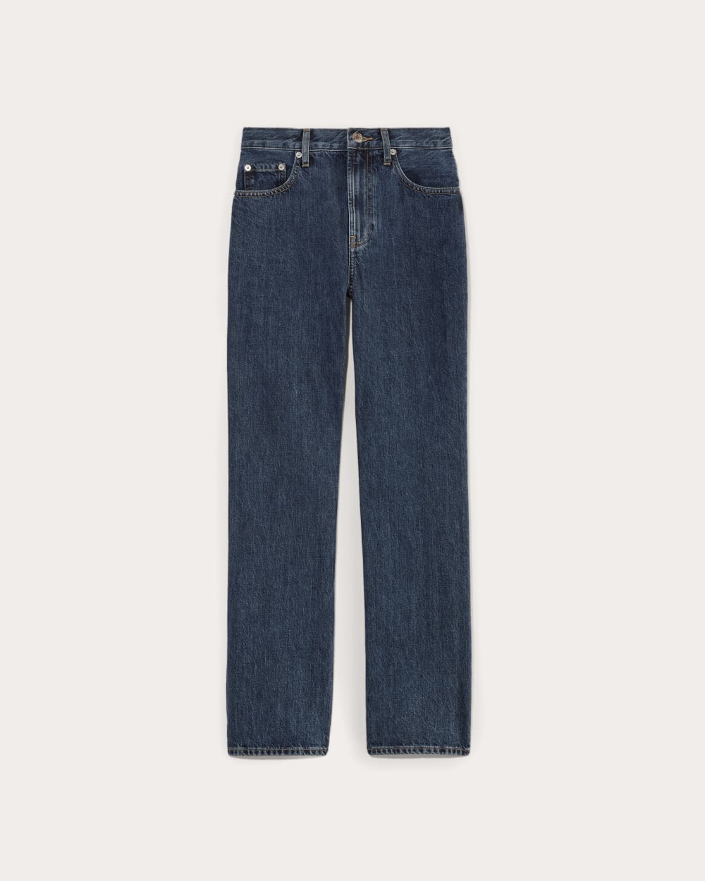 The Cheeky Straight Jean in Indigo — alternate view