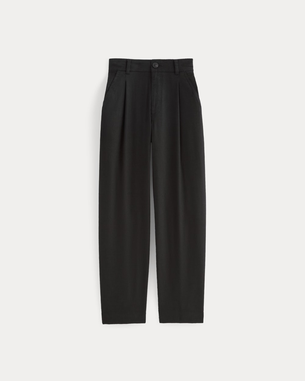 The Everywhere Pant in Stretch Linen in Black — alternate view