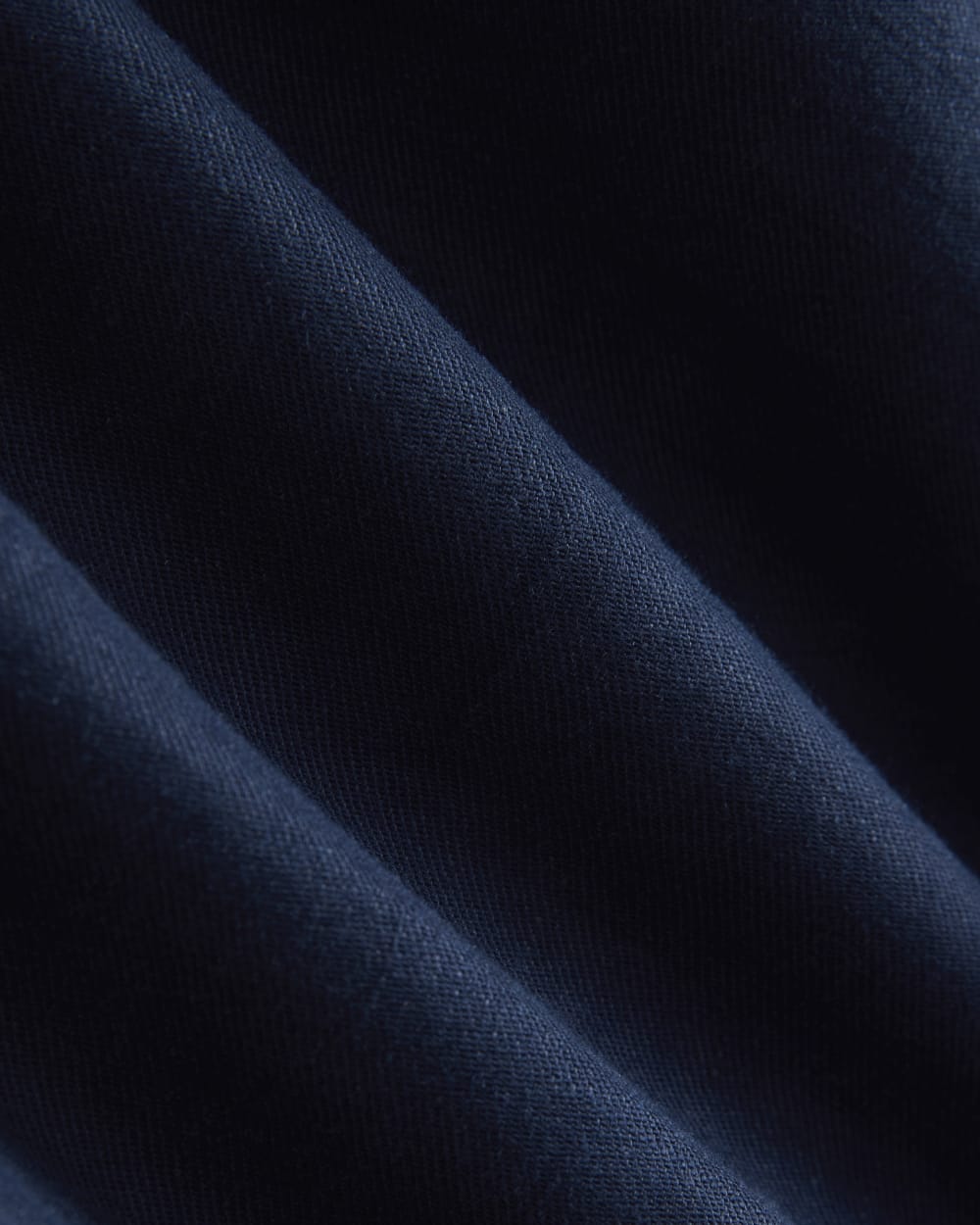Tailored A-Line Short in Navy — detail view